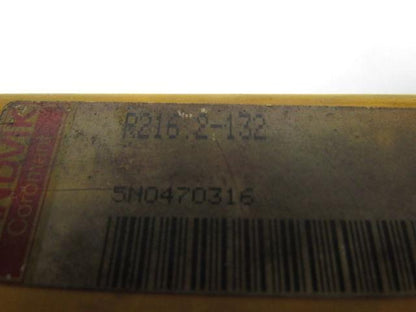 Sandvik R216.2-132 Indexable End Mill Cutter 32mm Dia 2-Insert 32mm Screw Shank