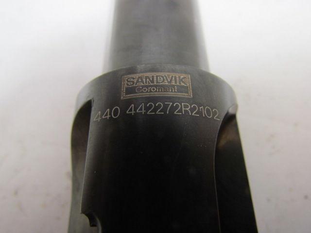 Sandvik 440 442272R2102 Indexable End Mill Cutter 46mm Dia 5-Insert 32mm Shank