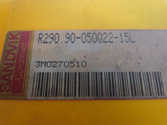 Sandvik R290.90-050Q22-15L Shoulder Milling Cutter 50mm (2") Dia 3-Insert 90 Deg