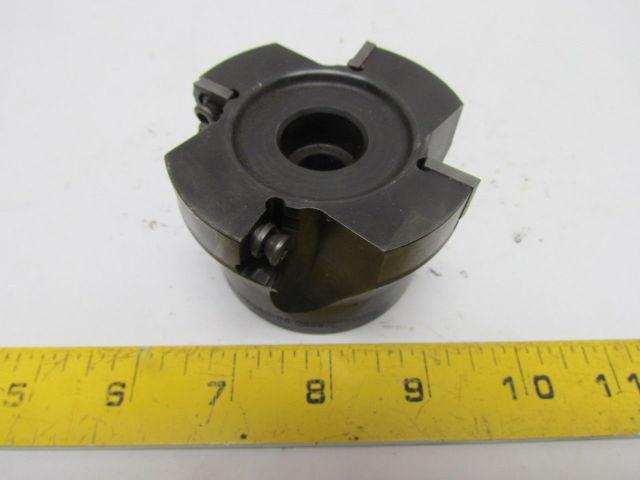 R290.90-080Q27-15L Shoulder Milling Cutter 80mm Dia 4-Insert 90 Deg 27mm Arbor