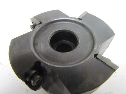 R290.90-080Q27-15L Shoulder Milling Cutter 80mm Dia 4-Insert 90 Deg 27mm Arbor