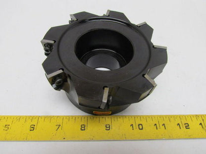 R290.90-125Q40-15M Shoulder Milling Cutter 125mm (5") Dia 8-Inserts 40mm Arbor