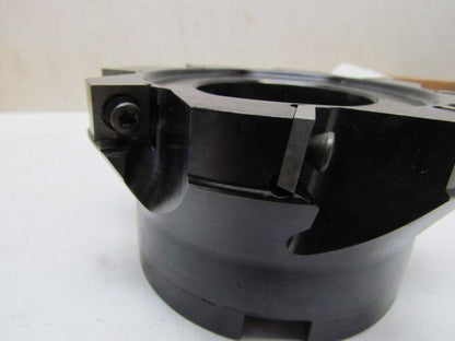 R290.90-125Q40-15M Shoulder Milling Cutter 125mm (5") Dia 8-Inserts 40mm Arbor