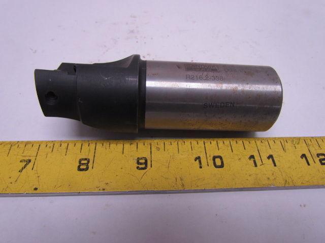 Sandvik Coromant R216.2-388 Indexable End Mill Cutter 38mm 1.5" Dia 2-Insert NEW