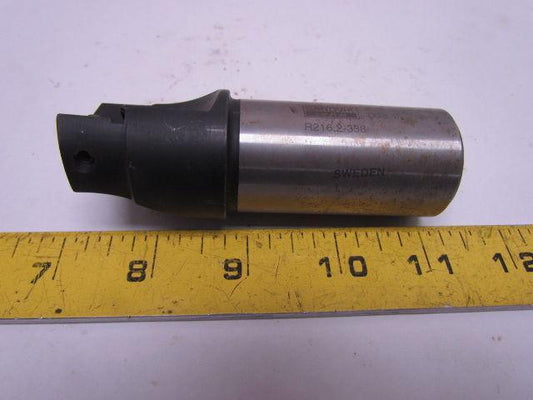 Sandvik Coromant R216.2-388 Indexable End Mill Cutter 38mm 1.5" Dia 2-Insert NEW