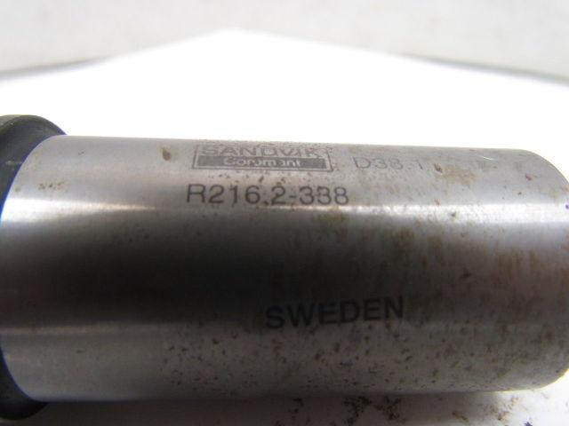 Sandvik Coromant R216.2-388 Indexable End Mill Cutter 38mm 1.5" Dia 2-Insert NEW
