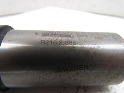 Sandvik Coromant R216.2-388 Indexable End Mill Cutter 38mm 1.5" Dia 2-Insert NEW