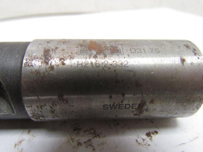 Sandvik Coromant R216.2-332 Indexable End Mill Cutter 31.75mm 1.25" Dia 2-Insert