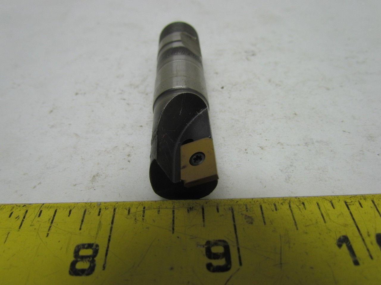 R216.2-116 5N0497682 Indexable End Mill Cutter 16mm Dia 1Insert 16mm Screw Shank