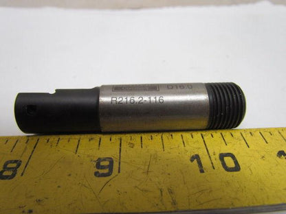R216.2-116 5N0490938 Indexable End Mill Cutter 16mm Dia 1Insert 16mm Screw Shank