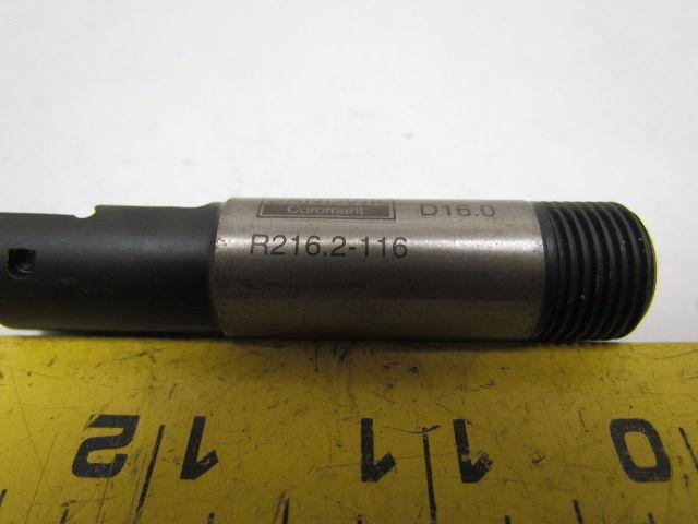R216.2-116 5N0490938 Indexable End Mill Cutter 16mm Dia 1Insert 16mm Screw Shank