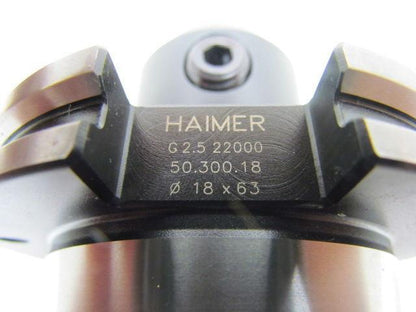 50.300.18 Tool Holder SK50 Taper 18mm End Mill 63mm Projection 18x63 DIN69871