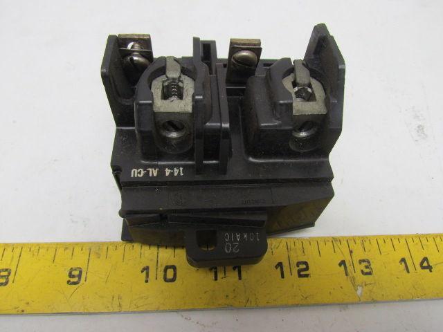 ITE Pushmatic 10KAIC 2-Pole Molded Case Circuit Breaker 20 Amp 120/240V