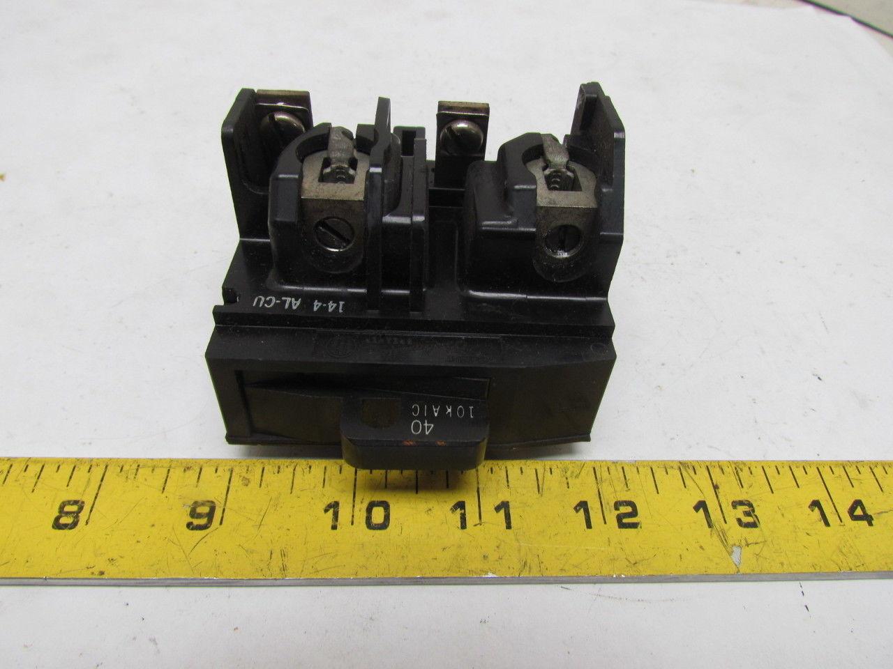 ITE Pushmatic 2-Pole Molded Case Circuit Breaker 40 Amp 120/240V