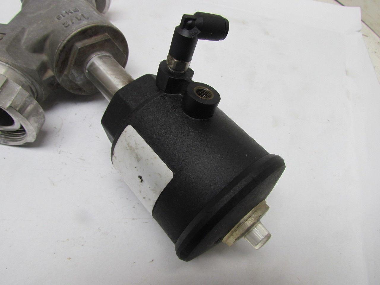 1-1/2"Angle Body Valve Bevel Seat Nut Galvanized/Stainless Piston Valve 2Way