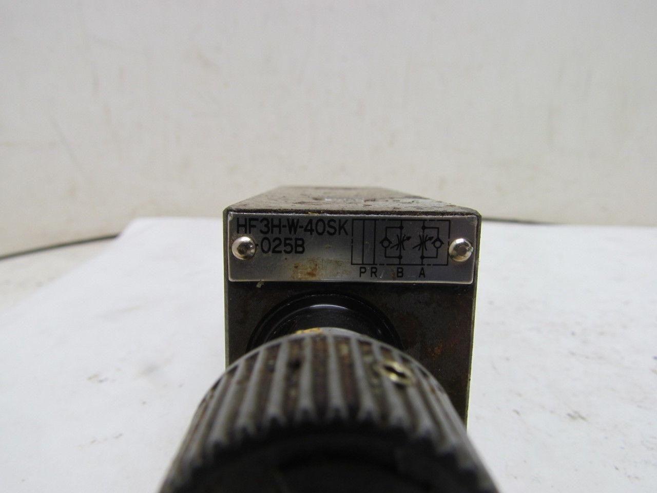 Hytegra HF3H-W-40SK-025B Hydraulic Dial Adjust Stack Flow Control Valve 3000 PSI