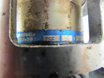Shindengen 7SF Spring Solenoid Valve Assembly 26V Stainless Steel Housing