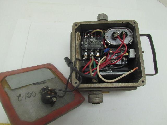 Hydr-O-Matic Pumps 60153-010 Electrical Control Box w/Contactor ACC230U31 7x7x5"