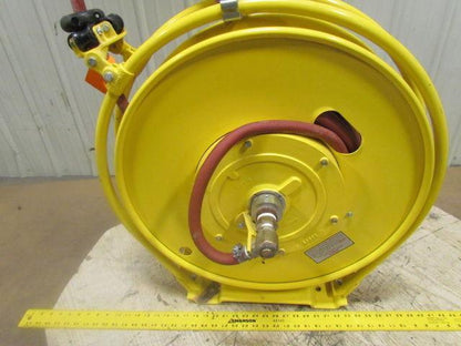 Aero-Motive Pow-R-Matic 200PSI Hose Reel 1/2"ID 50' Spring Return Heavy-Duty