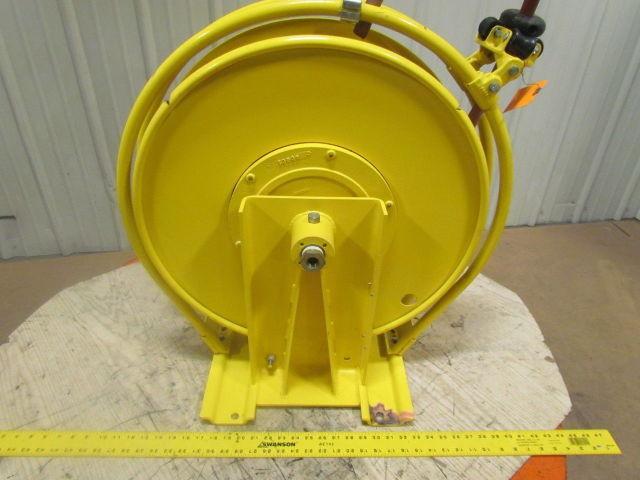 Aero-Motive Pow-R-Matic 200PSI Hose Reel 1/2"ID 50' Spring Return Heavy-Duty