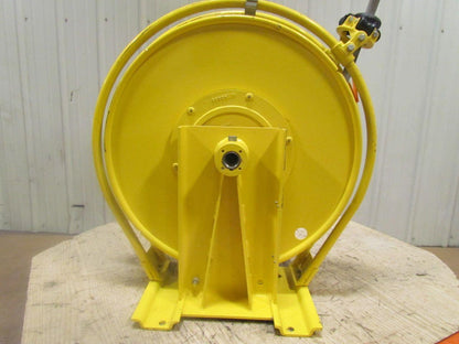 Aero-Motive Pow-R-Matic Spring Return Hose Reel 5/8"ID 60' HeavyDuty Steel Frame