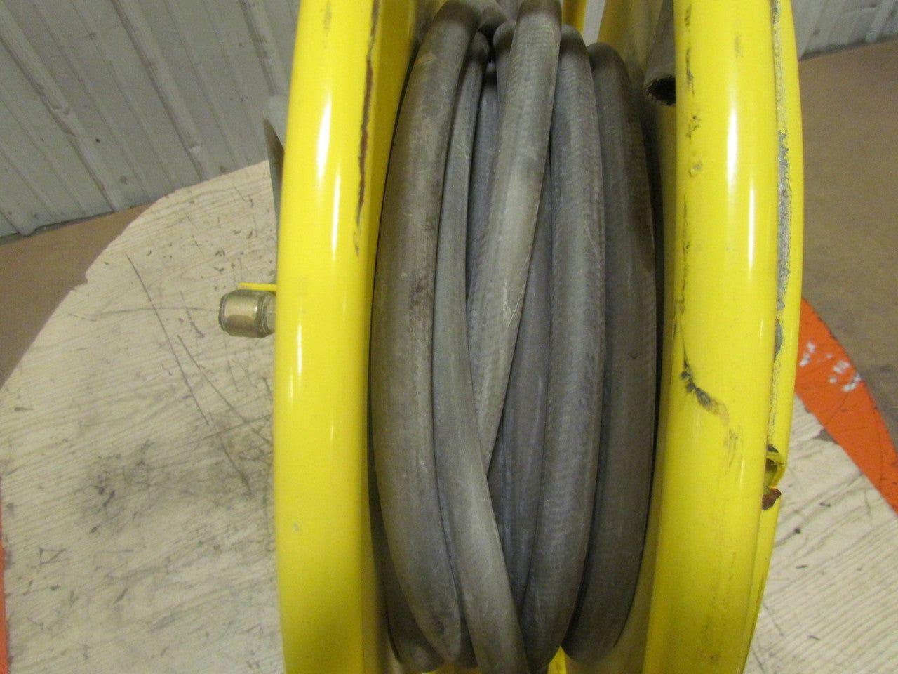 Aero-Motive Pow-R-Matic Spring Return Hose Reel 5/8"ID 60' HeavyDuty Steel Frame