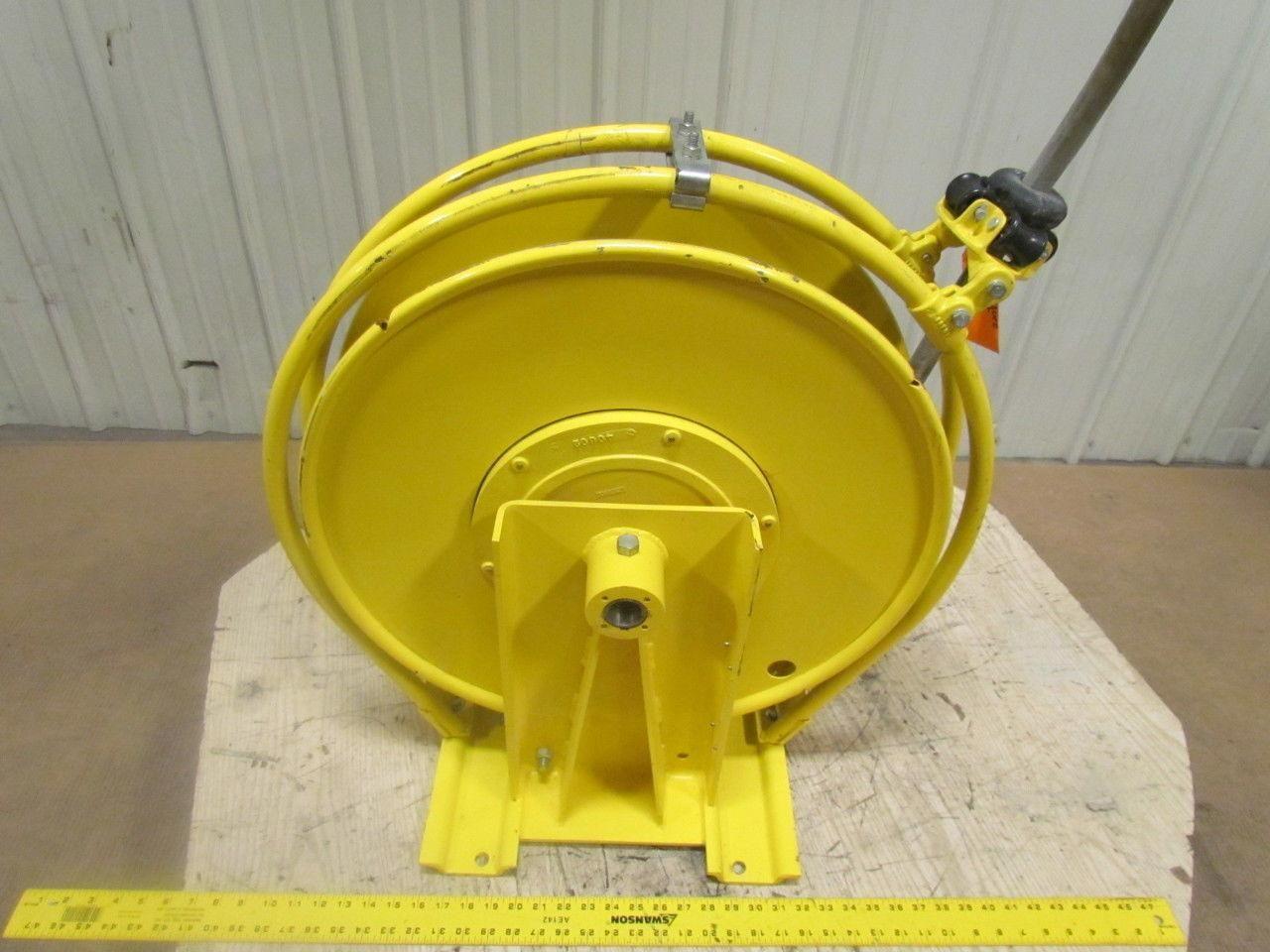 Aero-Motive Pow-R-Matic Spring Return Hose Reel 5/8"ID 60' HeavyDuty Steel Frame