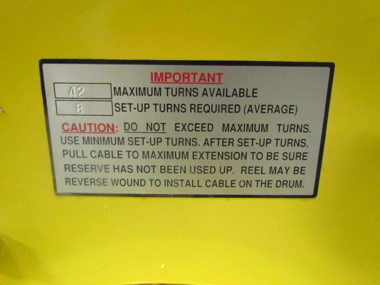 Aero-Motive Pow-R-Matic Spring Return Hose Reel 5/8"ID 60' HeavyDuty Steel Frame