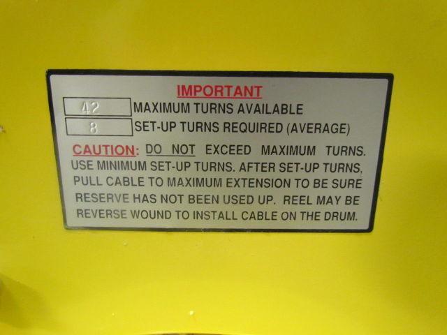 Aero-Motive Pow-R-Matic Spring Return Hose Reel 5/8"ID 60' HeavyDuty Steel Frame