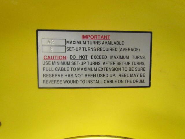 Aero-Motive Pow-R-Matic Spring Return Hose Reel 1/2"ID 70' HeavyDuty Steel Frame