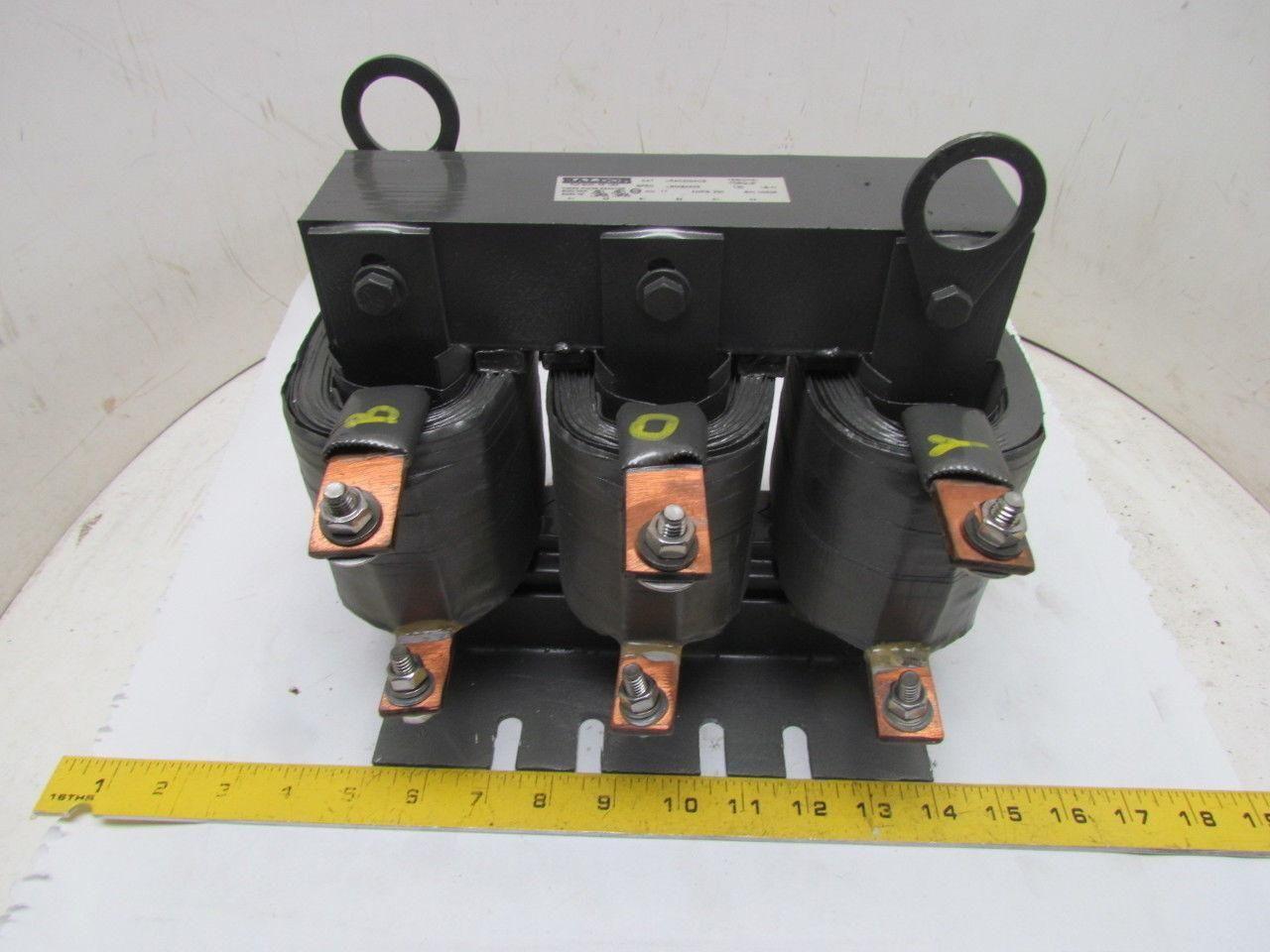 Baldor LRAC200ACB 3-Phase Line Reactor 150Hp 460V 200 Amp 0.11mH 130 Lb-IN 600V