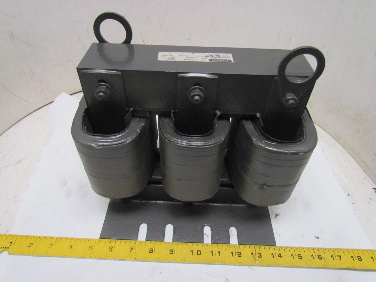 Baldor LRAC200ACB 3-Phase Line Reactor 150Hp 460V 200 Amp 0.11mH 130 Lb-IN 600V