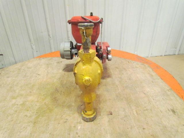 Cage Guided Pneumatic Control Valve w/SIGMA F Actuator-Regulator-Position Switch