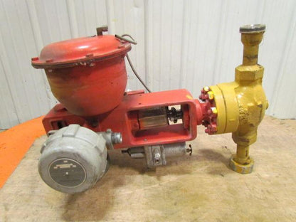 Cage Guided Pneumatic Control Valve w/SIGMA F Actuator-Regulator-Position Switch