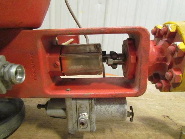 Cage Guided Pneumatic Control Valve w/SIGMA F Actuator-Regulator-Position Switch