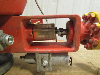 Cage Guided Pneumatic Control Valve w/SIGMA F Actuator-Regulator-Position Switch