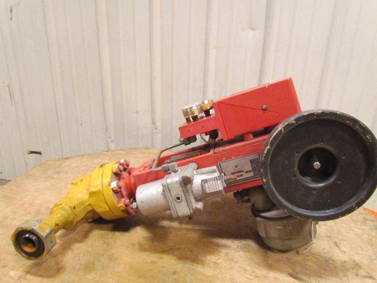 Cage Guided Pneumatic Control Valve w/SIGMA F Actuator-Regulator-Position Switch