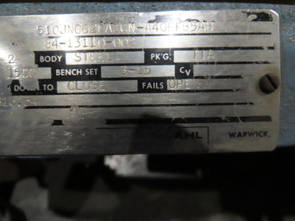 HAMMEL DAHL 510 Series Pneumatic Linear Actuator Only
