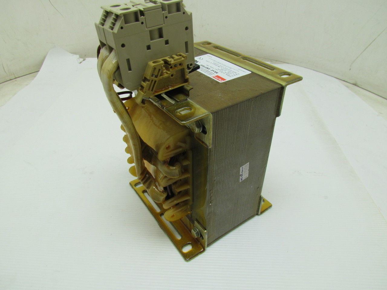 Dayton 4mtw8 Isolating transformer Rated Power 1500VA in 277V out 24V