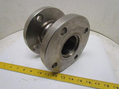 Technocheck 2.5" EHF 36 36 B NS 025 2-1/2" Stainless Steel Dual Disk Check Valve