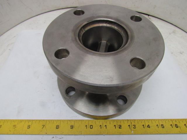 Technocheck 2.5" EHF 36 36 B NS 025 2-1/2" Stainless Steel Dual Disk Check Valve