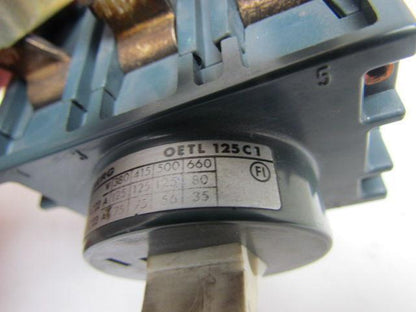 StromBerg DetL-125C1 380-660 Volts AC Switch Disconnect