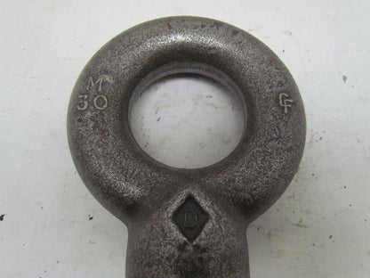 Eye Bolt Lifting w/Shoulder Drop Forge Carbon Steel M30X3.5 77mm Shank