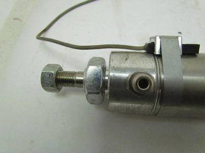Bimba M-176-D Pneumatic Air Cylinder 1-1/2" Bore 2" Stroke Stainless Steel Body