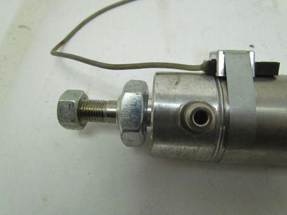 Bimba M-176-D Pneumatic Air Cylinder 1-1/2" Bore 2" Stroke Stainless Steel Body