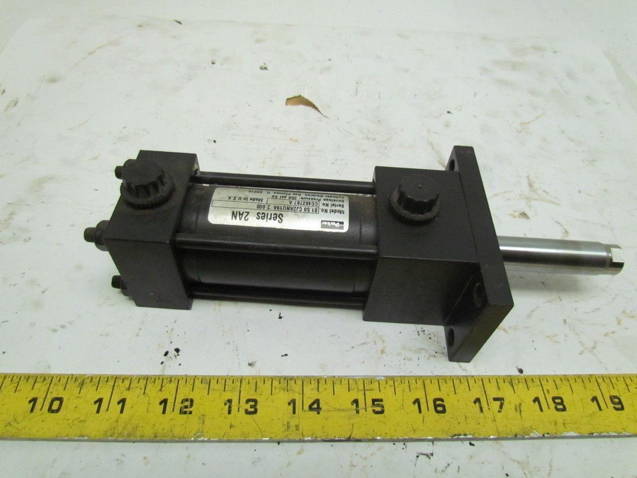 Parker 01.50 CJ2ANU19A 2.000 Pneumatic Air Cylinder 1-1/2" Bore 2" Stroke