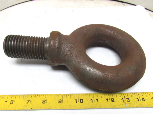 Eye Bolt M42x4.5mm Lifting w/Shoulder Drop Forge Carbon Steel Plain 76mm Shank