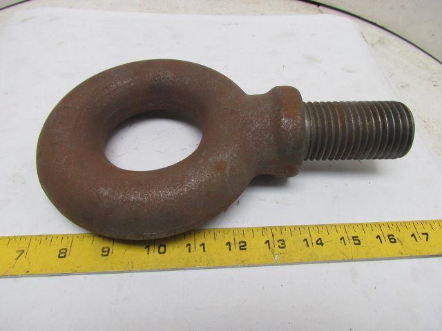 Eye Bolt M42x4.5mm Lifting w/Shoulder Drop Forge Carbon Steel Plain 76mm Shank