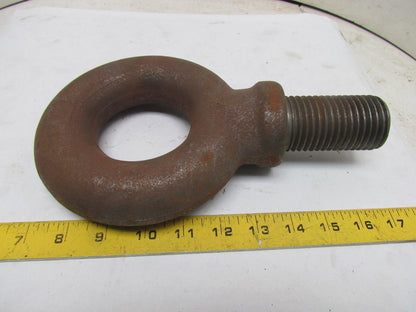 Eye Bolt M42x4.5mm Lifting w/Shoulder Drop Forge Carbon Steel Plain 76mm Shank