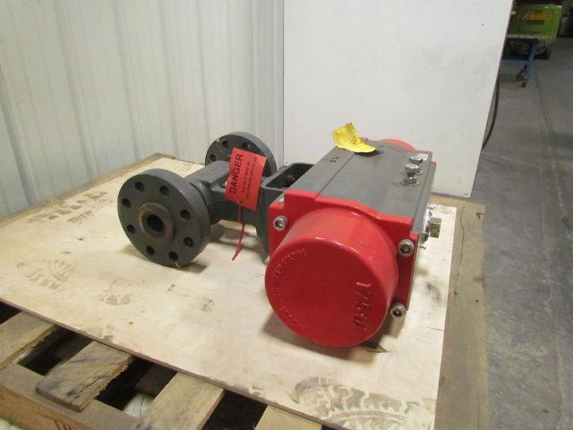 Mogas Quarter Turn Isolation Ball Valve Size 2" w/A Triac 2R1750SRV6 Actuator